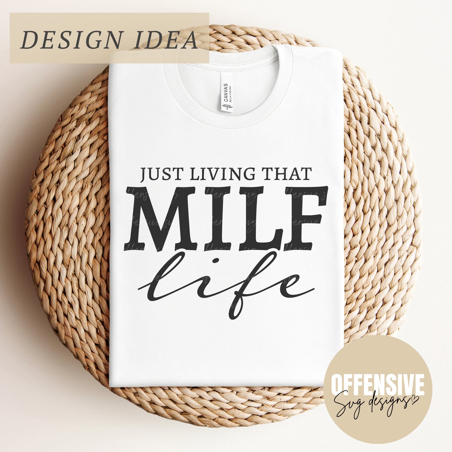 Milf SVG | Sarcasm SVG | Adult Humor SVG | Momlife Svg | Sassy Svg | By Offensive Svg