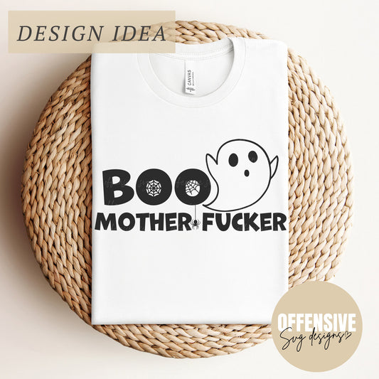 Halloween T-Shirt SVG | Spooky Season Cute Ghosts | Stay Spooky | Fall Halloween Decor | Ghost Spiderweb | By Offensive Svg